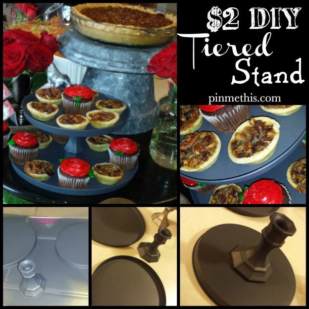 2 tier cake stand